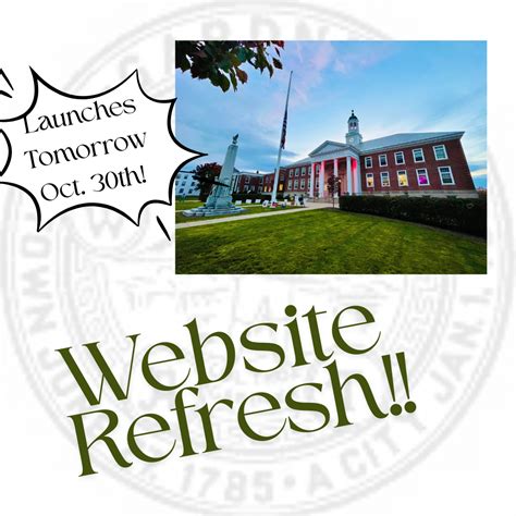 CITY OF GARDNER ANNOUNCES WEBSITE REFRESH • Gardner MA