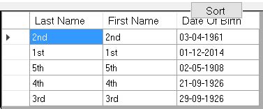 Image result for Sorting Numbers in DataGridView
