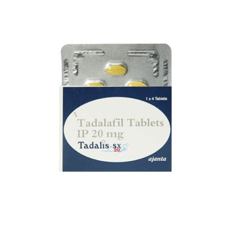 Buy Tadalis SX 20mg Tablet Online in Bulk - Jindal Medical Store