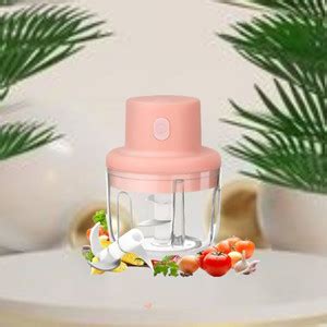 Clairbell Mini Electric Chopper Rechargeable Food Processor with Liquid ...