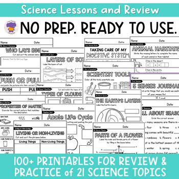 Image result for Science Lessons K 2