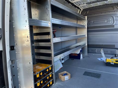 Commercial Shelving - Commercial Van Works