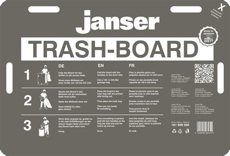 JANSER Trash-Board | 161909000
