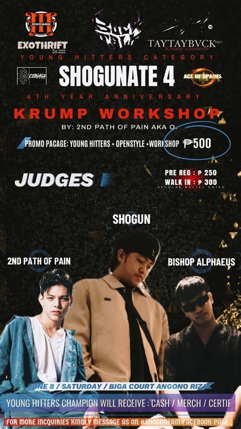 SHOGUNATE 4, Biga Covered Court Brgy. San Roque, Angono, Rizal, Taytay ...