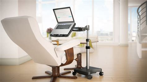 LEVO G2 Rolling Laptop Workstation Stand – Levō