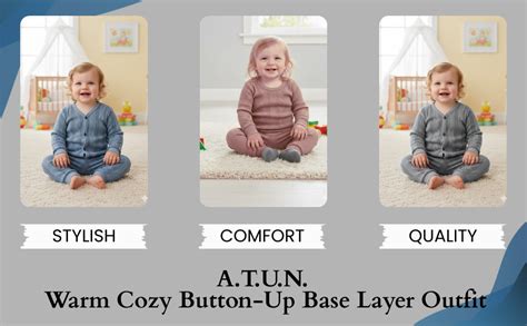 Buy A.T.U.N. (ALL THINGS UBER NICE) Baby Girls Comfy Thermal Innerwear ...