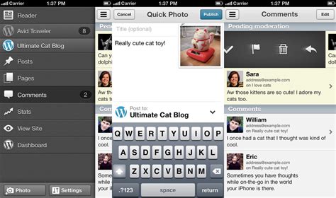Image result for WordPress iOS
