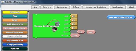 ArduBlock Motor 的图像结果