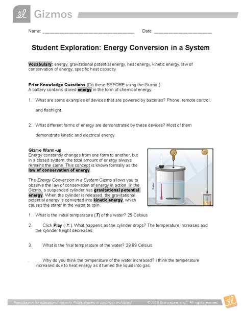 Image result for Energy Conversion Experiments