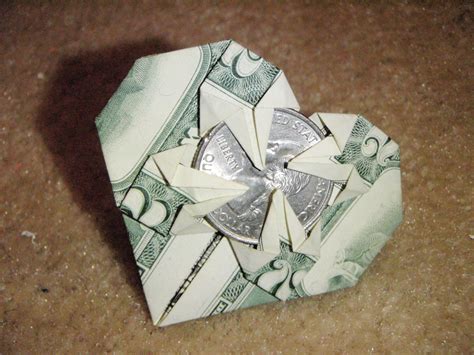 Dollar Bill Origami Heart : 8 Steps (with Pictures) - Instructables