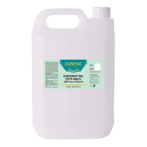 Coconut Oil 75°F Melt - Purenso Select