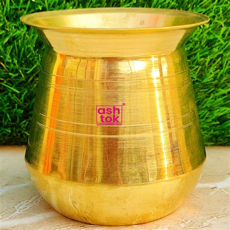 Buy Brass Pooja Lota | Pital Lota | Karawa Chauth Kalash at Best Price ...