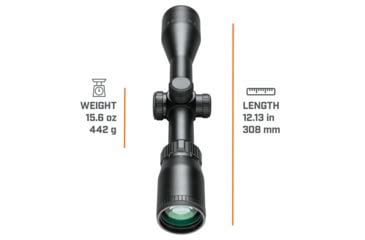 Bushnell Engage 3-9x40mm Illuminated Riflescope, 1in Tube, Second Focal ...