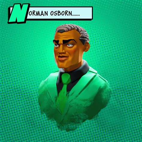 Spider Man Freshman Year Norman Osborn | Behance