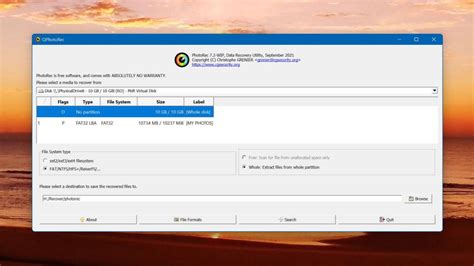 Image result for PhotoRec Tutorial