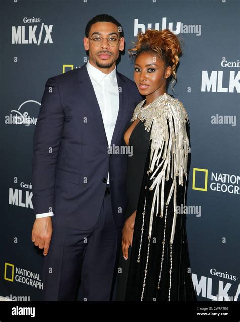 Beverly Hills, USA. 29th Jan, 2024. Aaron Pierre, Jayme Lawson arrives ...