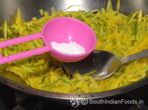 Gujarati mango chunda with jaggery | raw mango sweet pickle-How to make ...