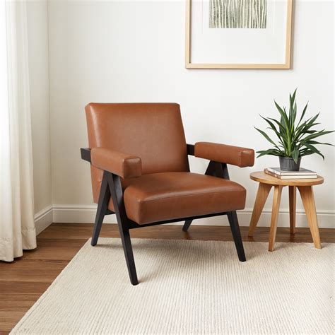 Faux Leather Scandinavian Chair – Brands By SuperDNA 3D Lab
