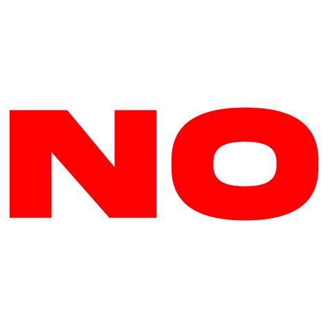 No Lettering on Transparent Background 17177953 PNG