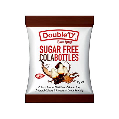 Double 'D' Sugar Free Cola Bottles 90g - Double 'D'