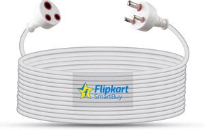 Flipkart SmartBuy Super GEC Male Female Extension Lead | 3 Pin 2.7 ...
