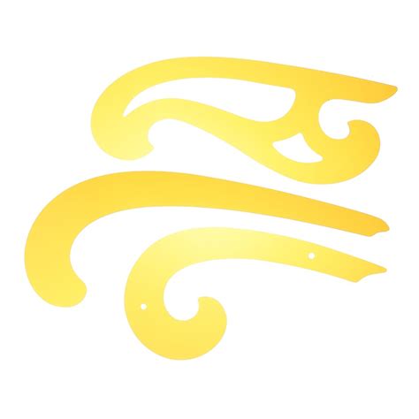 VILLFUL 9 Pcs Curve Ruler French Curve Ruler Sewing Hip India | Ubuy