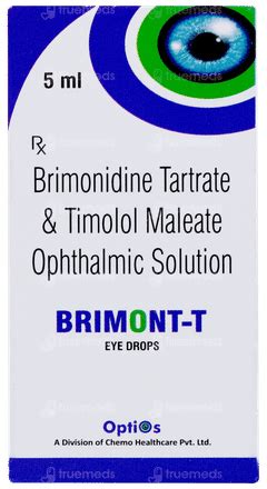 Brimont T Eye Drop 5 Ml - Uses, Side Effects, Dosage, Price | Truemeds