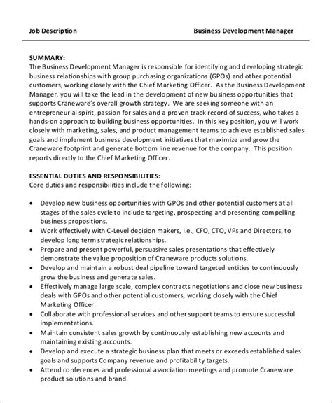 Business Development Job Description 的图像结果