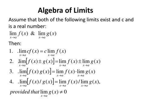 Image result for Limits Algebra