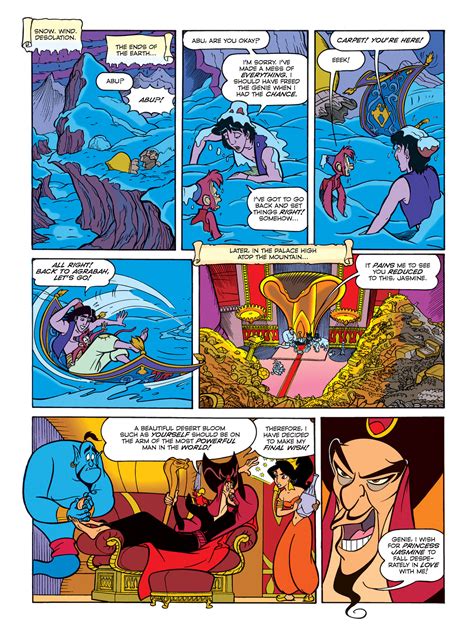 Read online Disney's Aladdin - The Official Movie Adaptation comic ...
