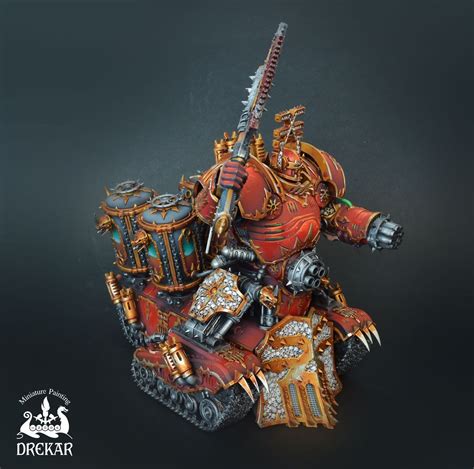 Khorne Lord of Skulls chaos space marines warhammer 40K * COMMISSION ...