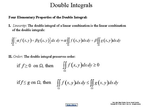 Image result for Calculating a Double Integral Over a Rectangle