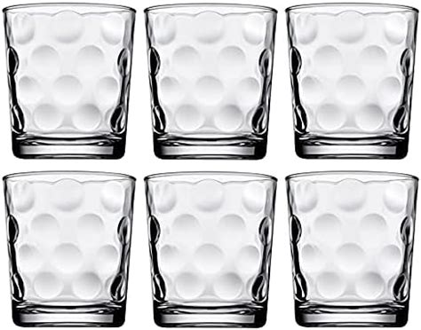 Pasabahce Karat Whisky Glass Set, 300ml, Set of 6, Clear : Amazon.in ...
