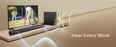 CrossBeats Blaze B600 2.1 Home Theatre 200W Sound bar for TV with ...