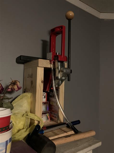 Homemade Reloading Press Stand 的图像结果