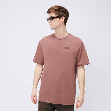 VANS T-SHIRT SS MINI SCRIPT (VN0A7Y3SBEA1) różowy | Męskie Koszulki ...