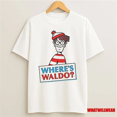 Wheres Waldo Cartoon Shirts - What Will Wear
