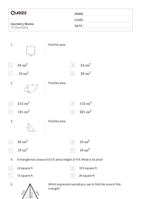 6th Grade Math Geometry Problems 的图像结果