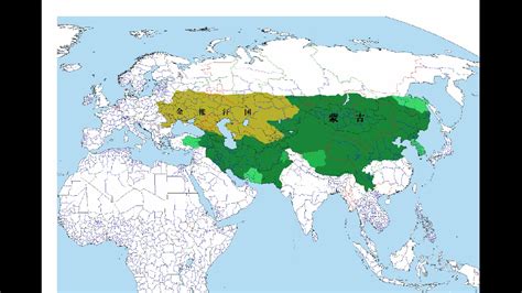 【历史地图】蒙古帝国的兴衰【上】_哔哩哔哩 (゜-゜)つロ 干杯~-bilibili