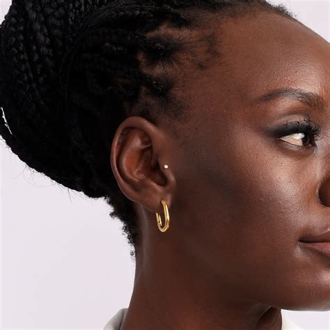 Buy U Shaped Huggies | Gold Plating – PALMONAS