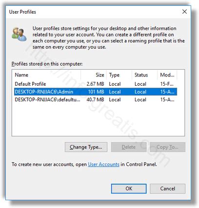 Image result for Delete User Profile