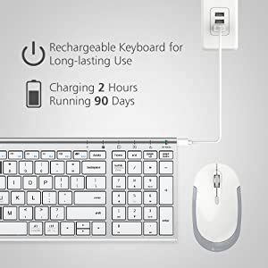 Amazon.in: Buy iClever Wireless Keyboard & Mouse Combo GK03-2.4G ...