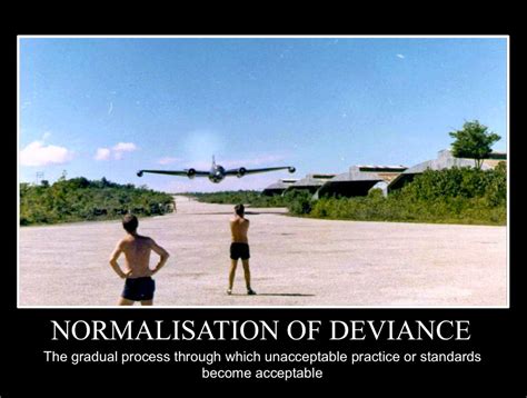 Image result for Normalization of Deviance OSHA