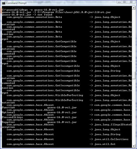 Java Jdeps Example 的图像结果