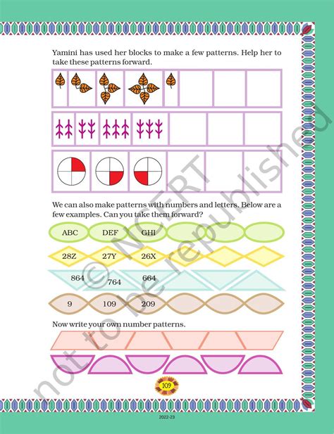 Image result for Patterns Maths Class 4