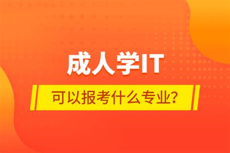 成人学IT可以报考什么专业？_奥鹏教育