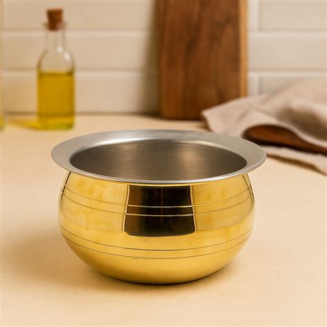 Brass Gravy Pot – Pujalane