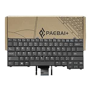 PAEBAI+ Replacement Laptop Keyboard Backlight for Dell Latitude 12 7000 ...