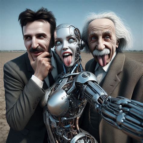 Einstein Nikola Tesla