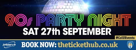 90s Party Night Friday the 8th of August 2025, JobServe Community ...
